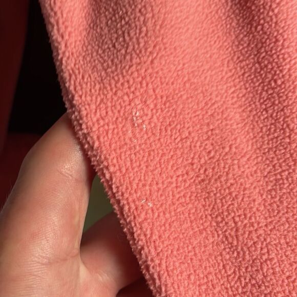 L.L. Bean Pink 1/4 Zip Lightweight Pullover Fleece Top (Size: Small) - Picture 15 of 16